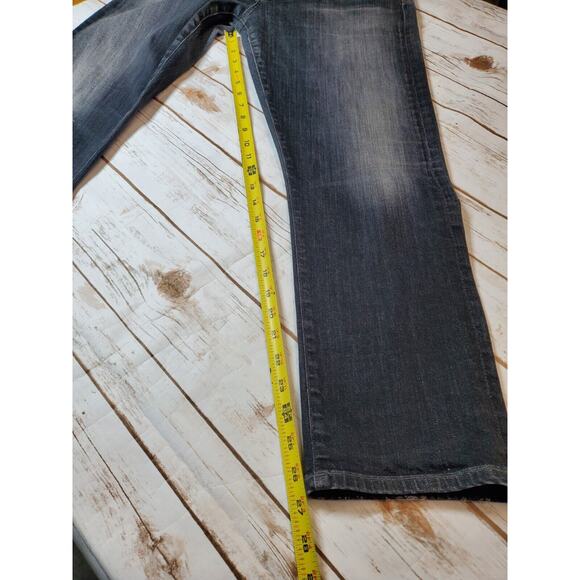 Citizens Of Humanity Jeans Emerson Womens 32 Slim Boyfriend Black Button Fly - Picture 11 of 12